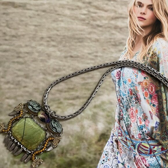 AYALA BAR Fields of Gold Collection Diana Necklace is New with Box! Multicolored - Picture 5 of 10